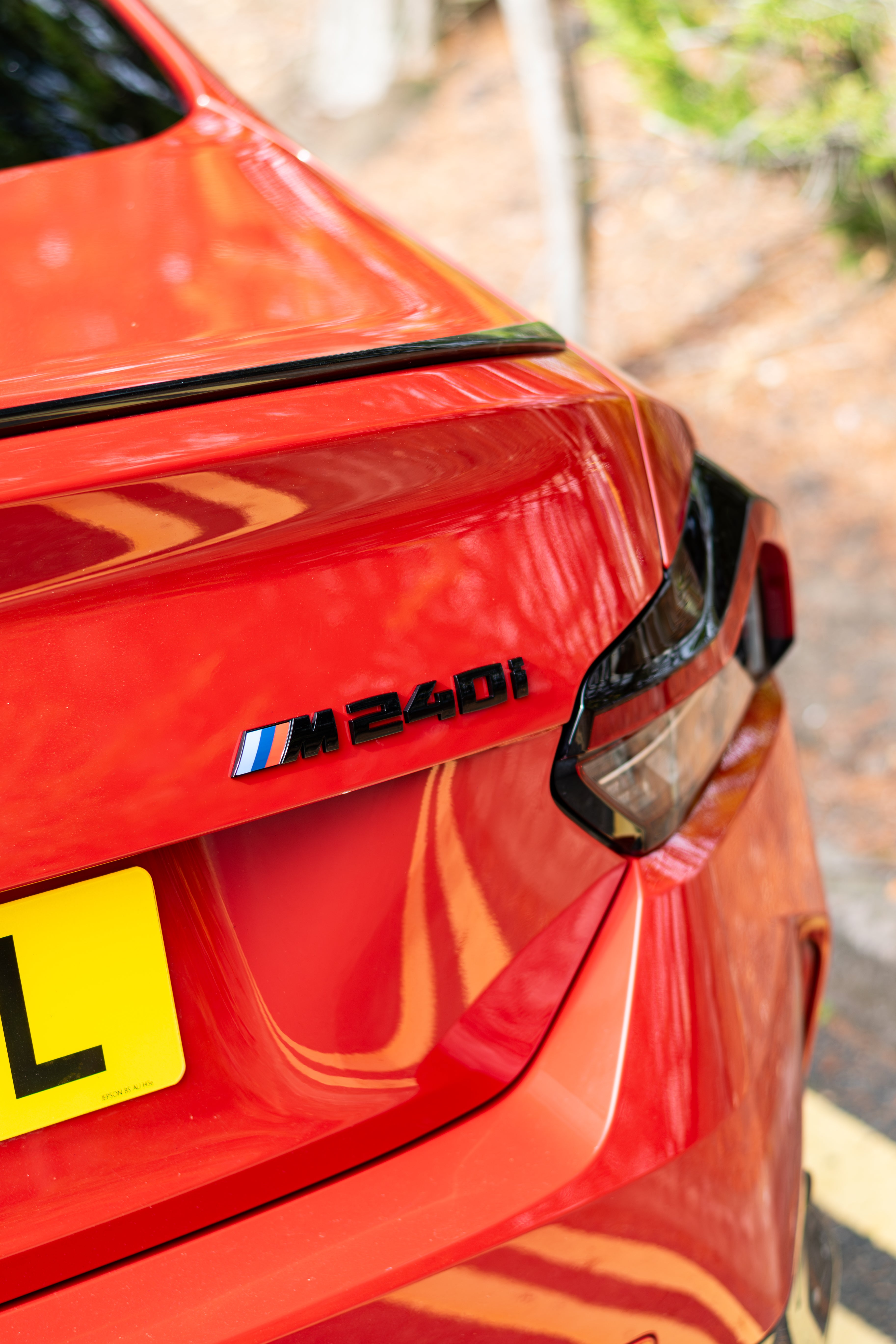 BMW Genuine Gloss Black M240i Badge