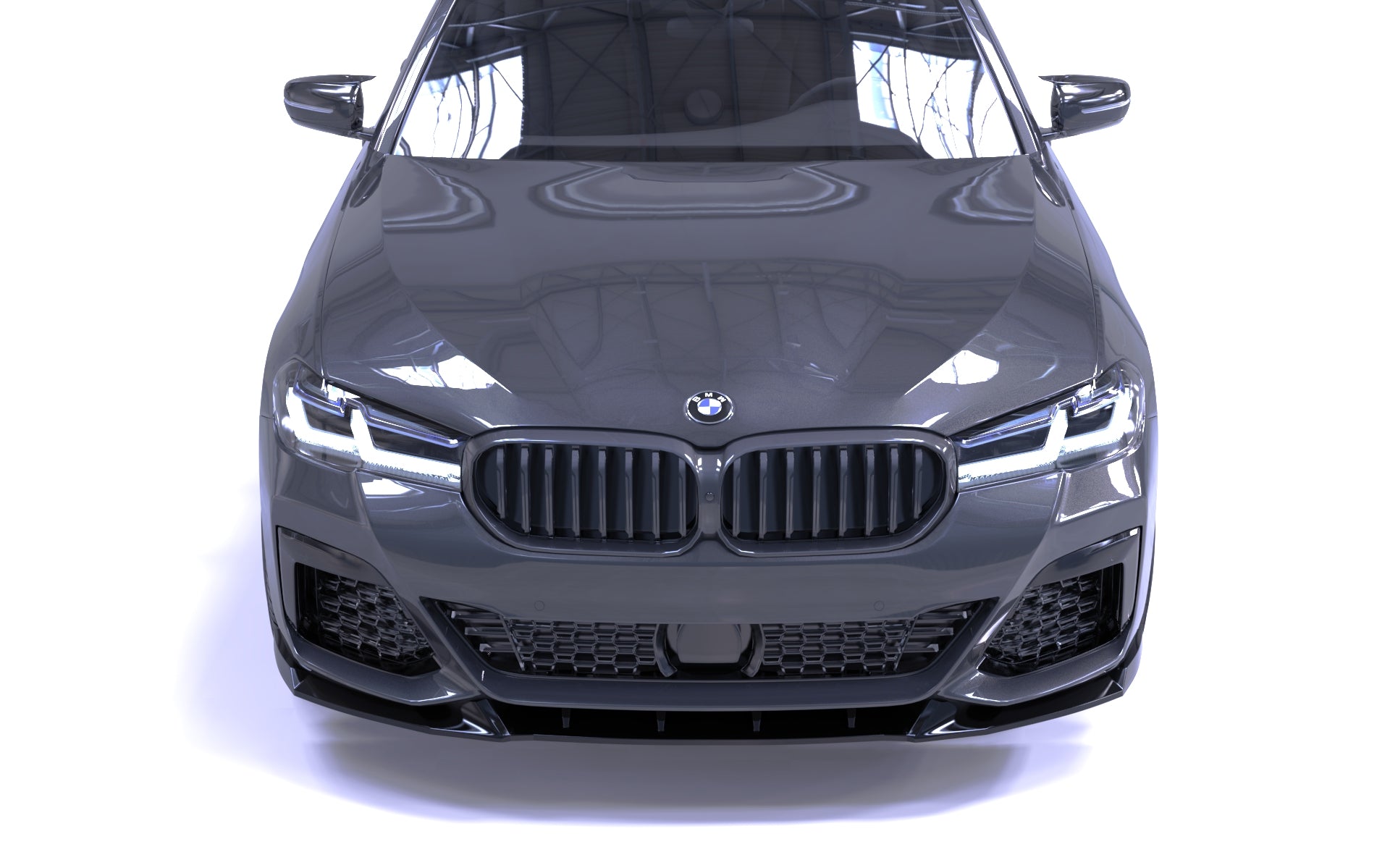 APEX BMW G30 5 Series LCI Front Splitter