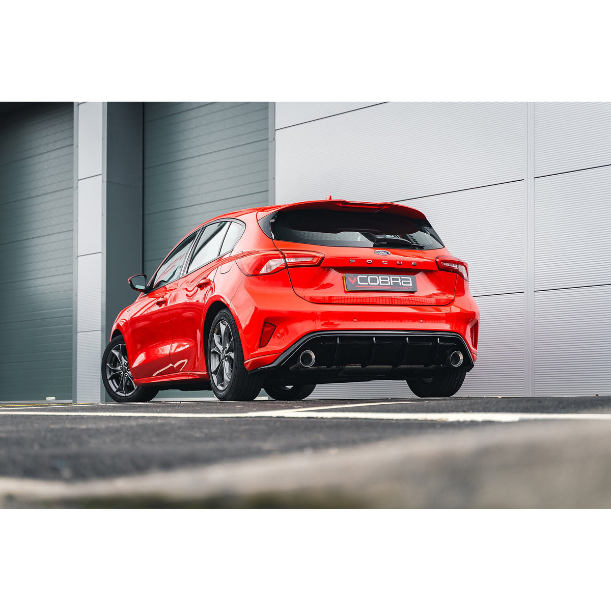 Ford Focus ST-Line 1.0L 125PS (Mk4) Venom 'ST Style' Dual Exit Rear Performance Exhaust