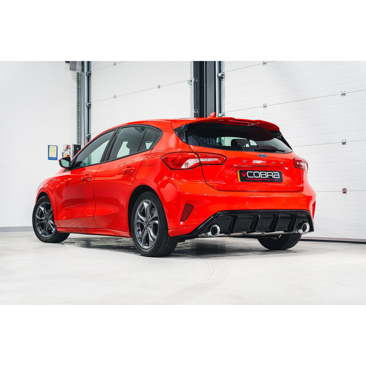 Ford Focus ST-Line 1.0L 125PS (Mk4) Venom 'ST Style' Dual Exit Rear Performance Exhaust