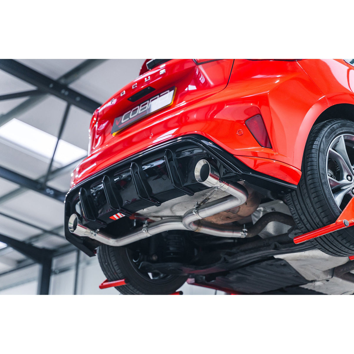 Ford Focus ST-Line 1.0L 125PS (Mk4) Venom 'ST Style' Dual Exit Rear Performance Exhaust