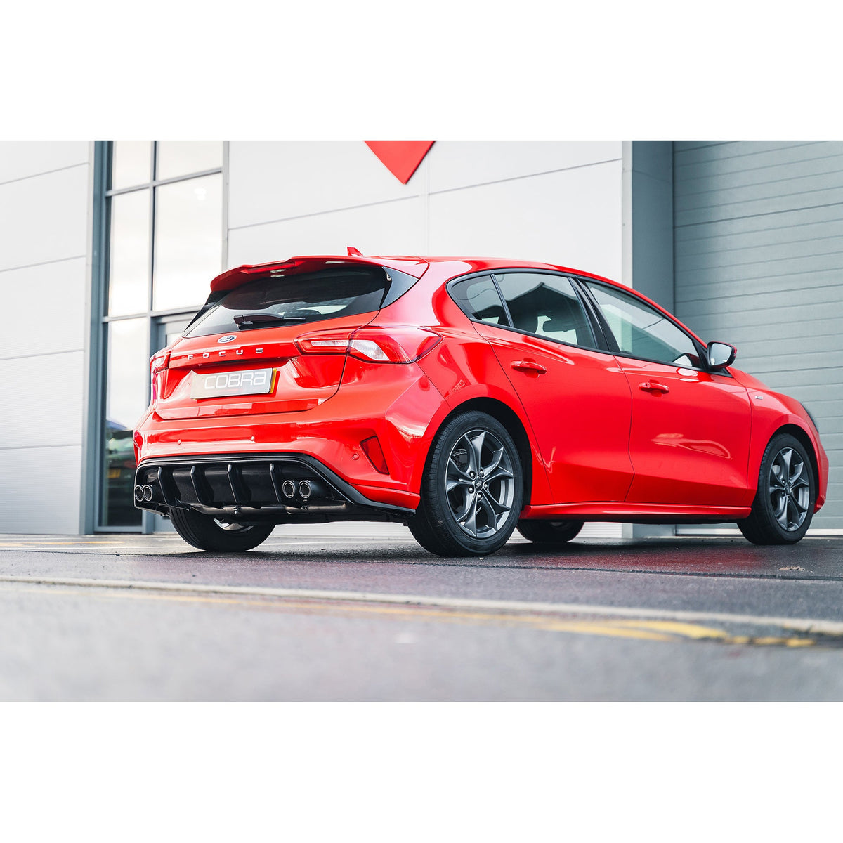 Ford Focus ST-Line 1.0L 125PS (Mk4) Quad Exit Rear Performance Exhaust