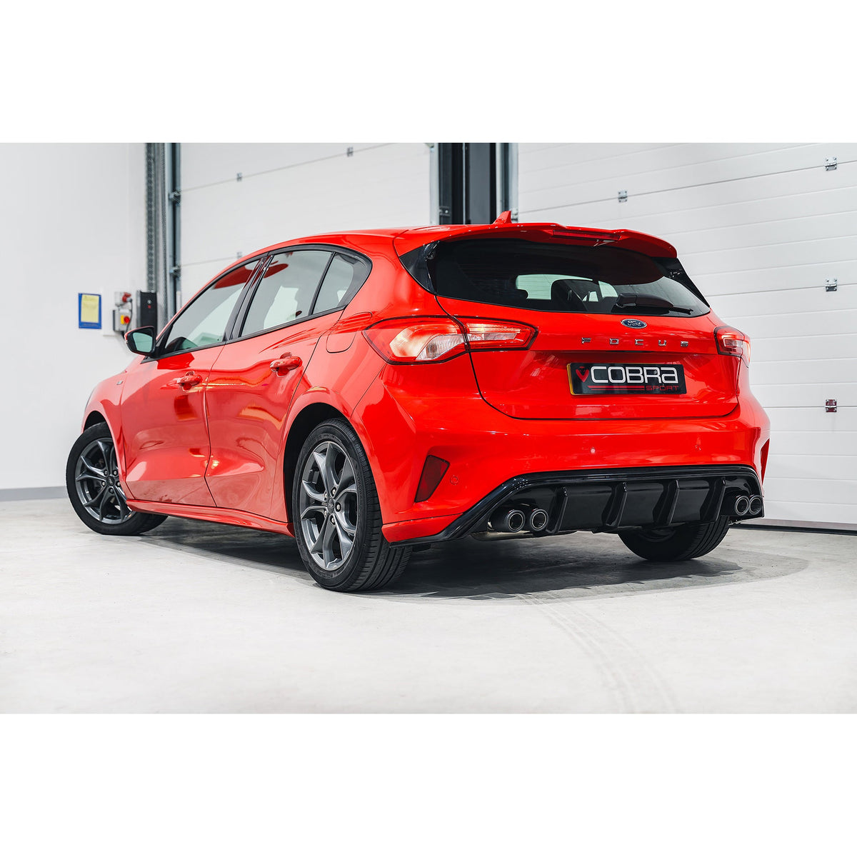 Ford Focus ST-Line 1.0L 125PS (Mk4) Venom Quad Exit Rear Performance Exhaust