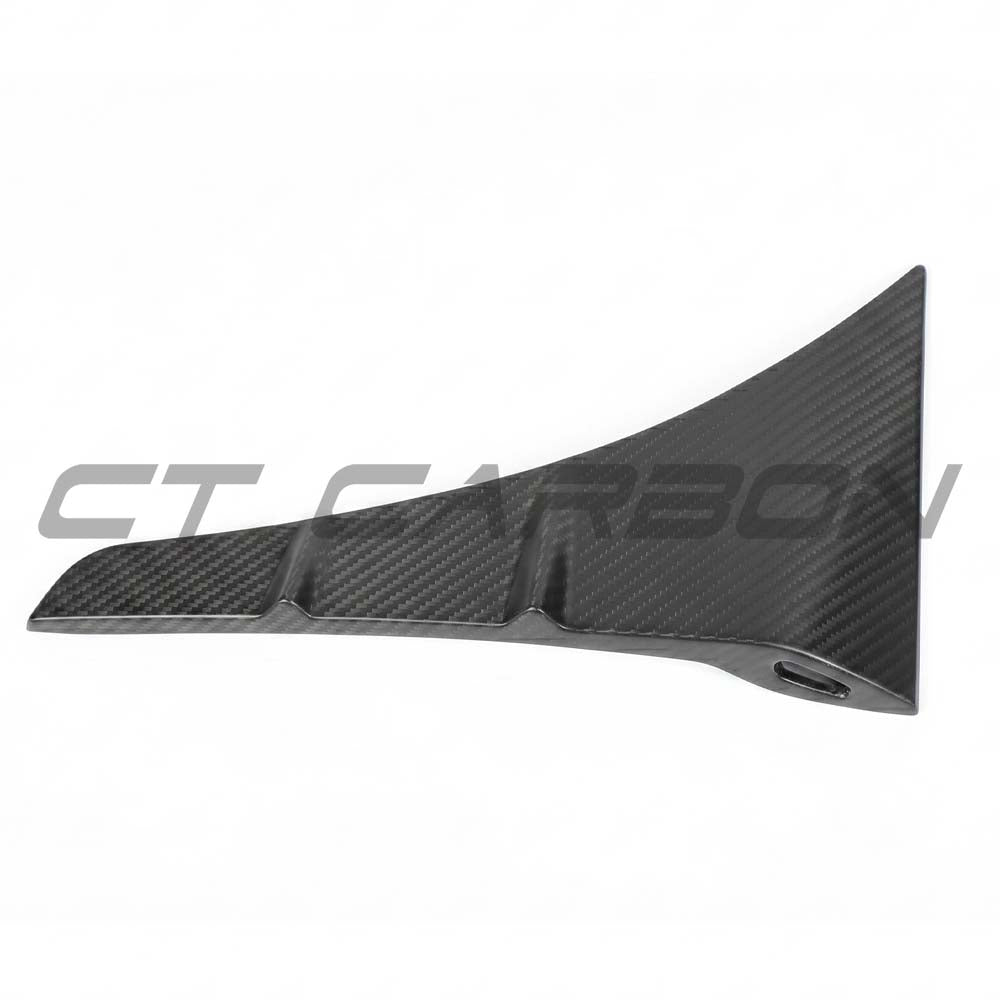 AUDI RS3 8Y 2022+ MATTE CARBON FIBRE FRONT FENDER TRIM - CT DESIGN