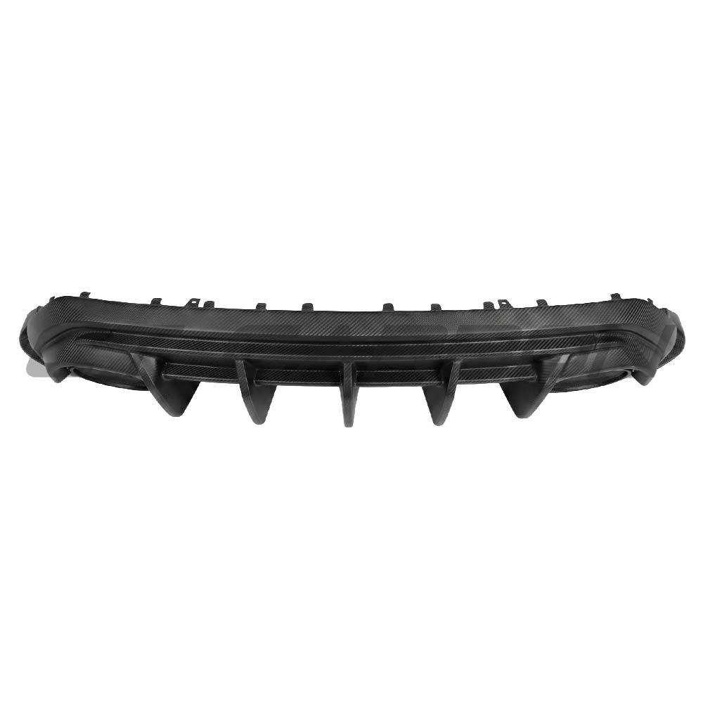 AUDI RS3 8Y SPORTBACK 2025+ MATTE CARBON FIBRE REAR DIFFUSER - V1 - CT DESIGN