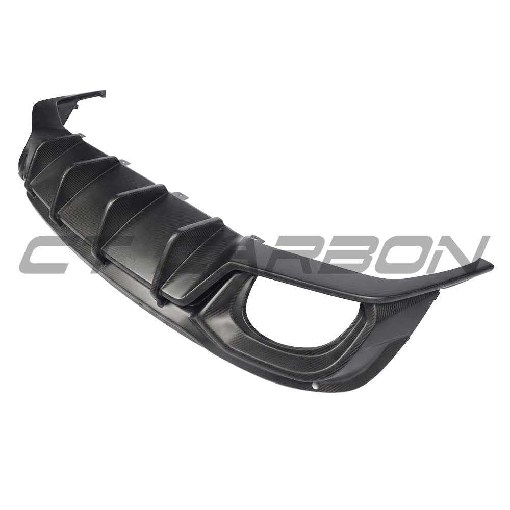 AUDI RSQ8 2025+ FACELIFT MATTE CARBON FIBRE DIFFUSER - CT DESIGN