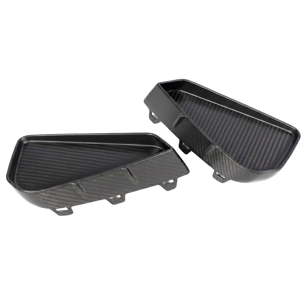 AUDI RS3 8Y 2025+ MATTE CARBON FIBRE REAR REFLECTOR DELETE - CT DESIGN