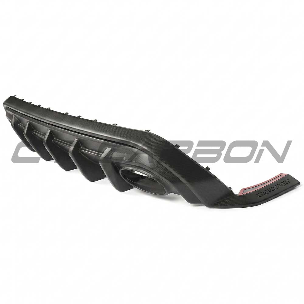 AUDI RS3 8Y 2025+ SALOON MATTE CARBON FIBRE DIFFUSER - V1 - CT DESIGN