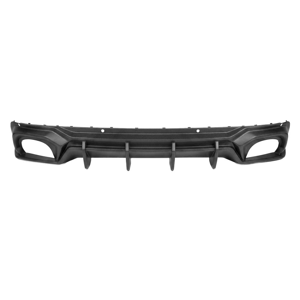 AUDI RSQ8 2025+ FACELIFT MATTE CARBON FIBRE DIFFUSER - CT DESIGN