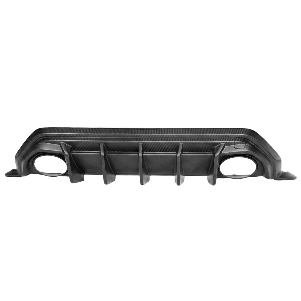 AUDI RS3 8Y SPORTBACK 2025+ MATTE CARBON FIBRE REAR DIFFUSER - V1 - CT DESIGN
