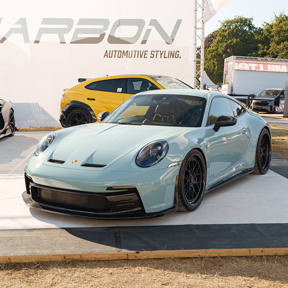 PORSCHE 911 992.1 GT3 & GT3 TOURING 2022-2024 CARBON FIBRE SPLITTER - CT DESIGN