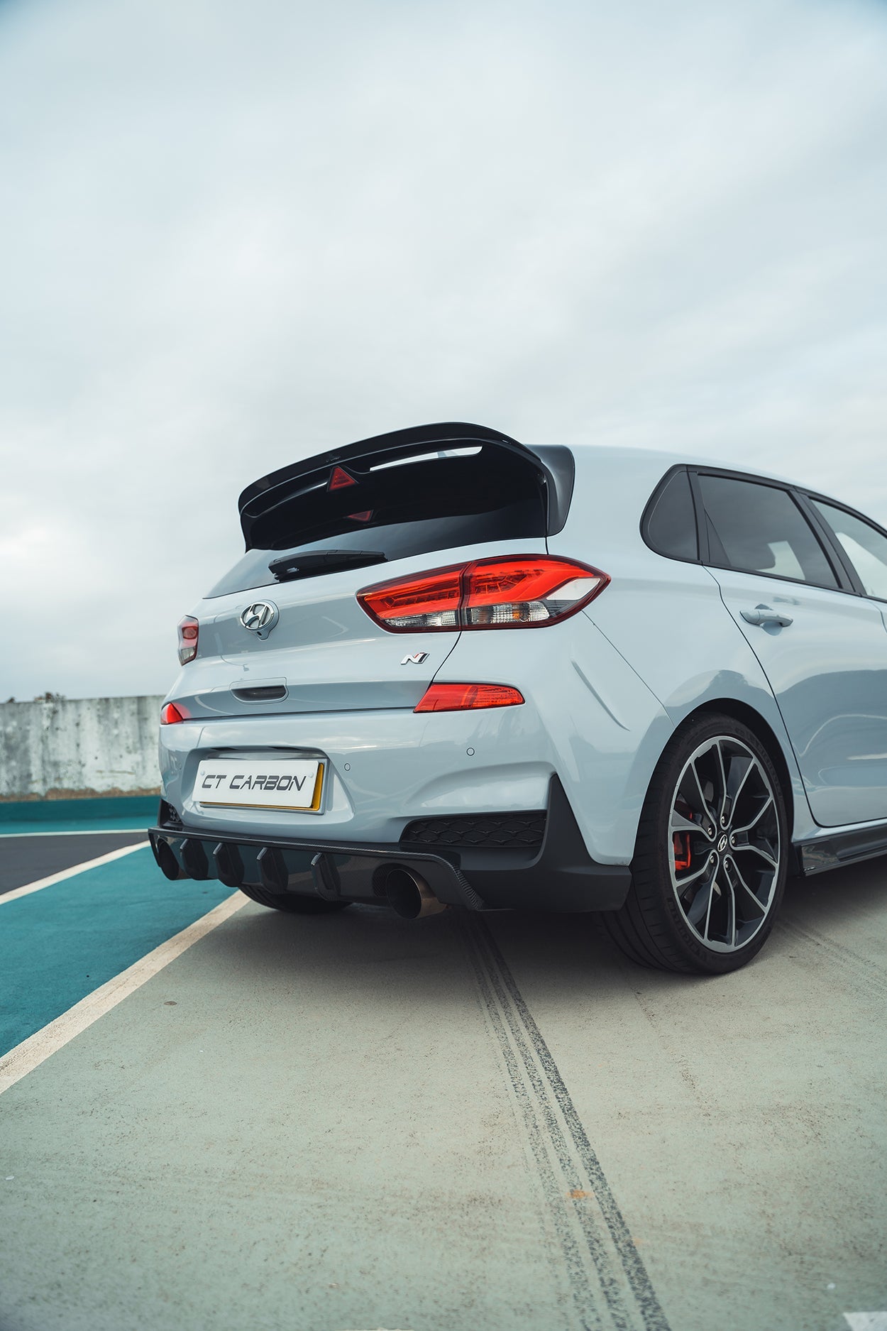 HYUNDAI i30N CARBON FIBRE DIFFUSER (PRE-FACELIFT) - CT DESIGN