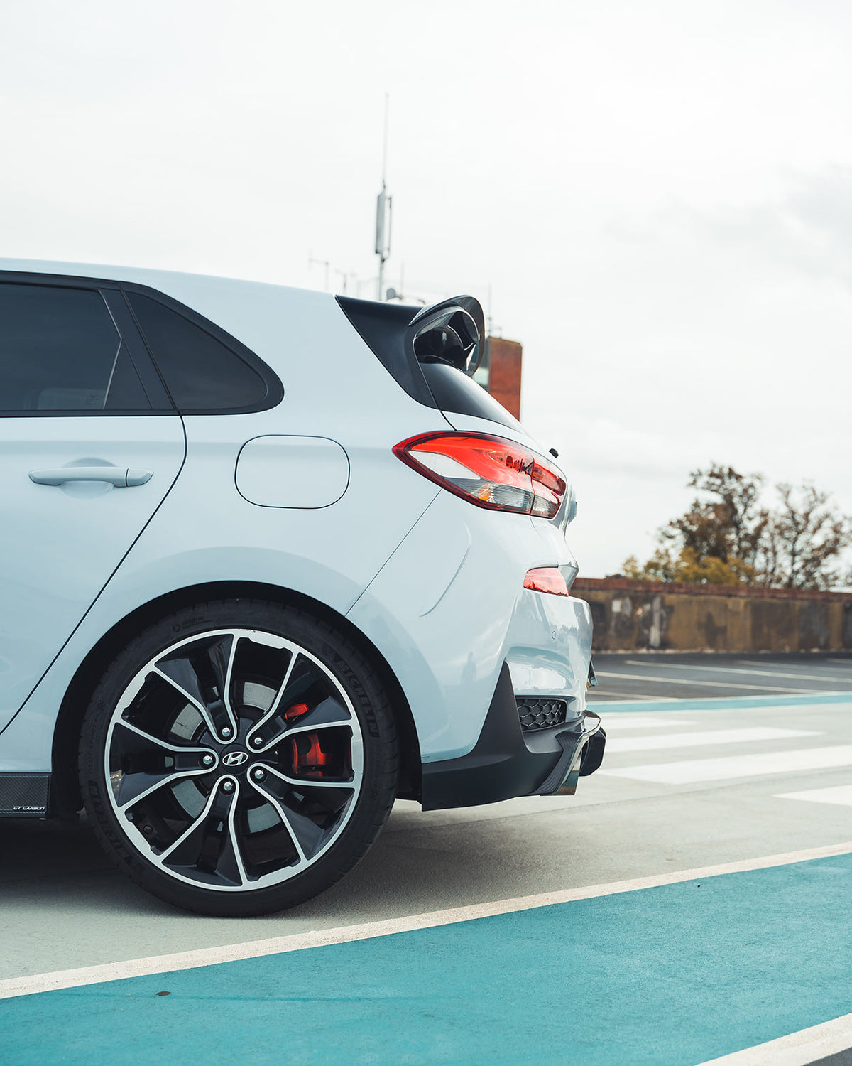 HYUNDAI i30N CARBON FIBRE DIFFUSER (PRE-FACELIFT) - CT DESIGN
