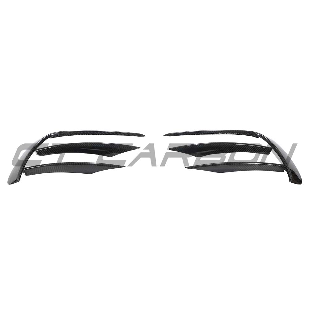 MERCEDES E-CLASS W213/S213 2021-2023 CARBON FIBRE CANARDS