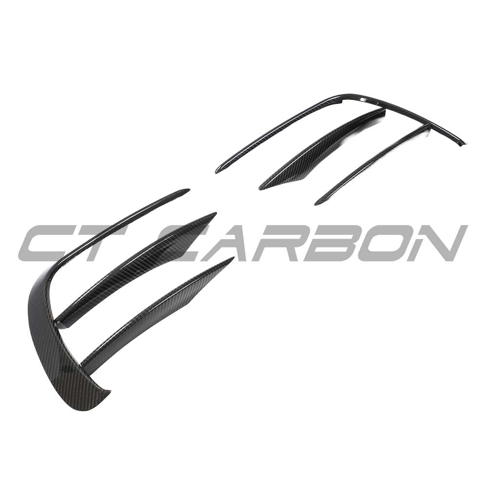 MERCEDES E-CLASS W213/S213 2021-2023 CARBON FIBRE CANARDS