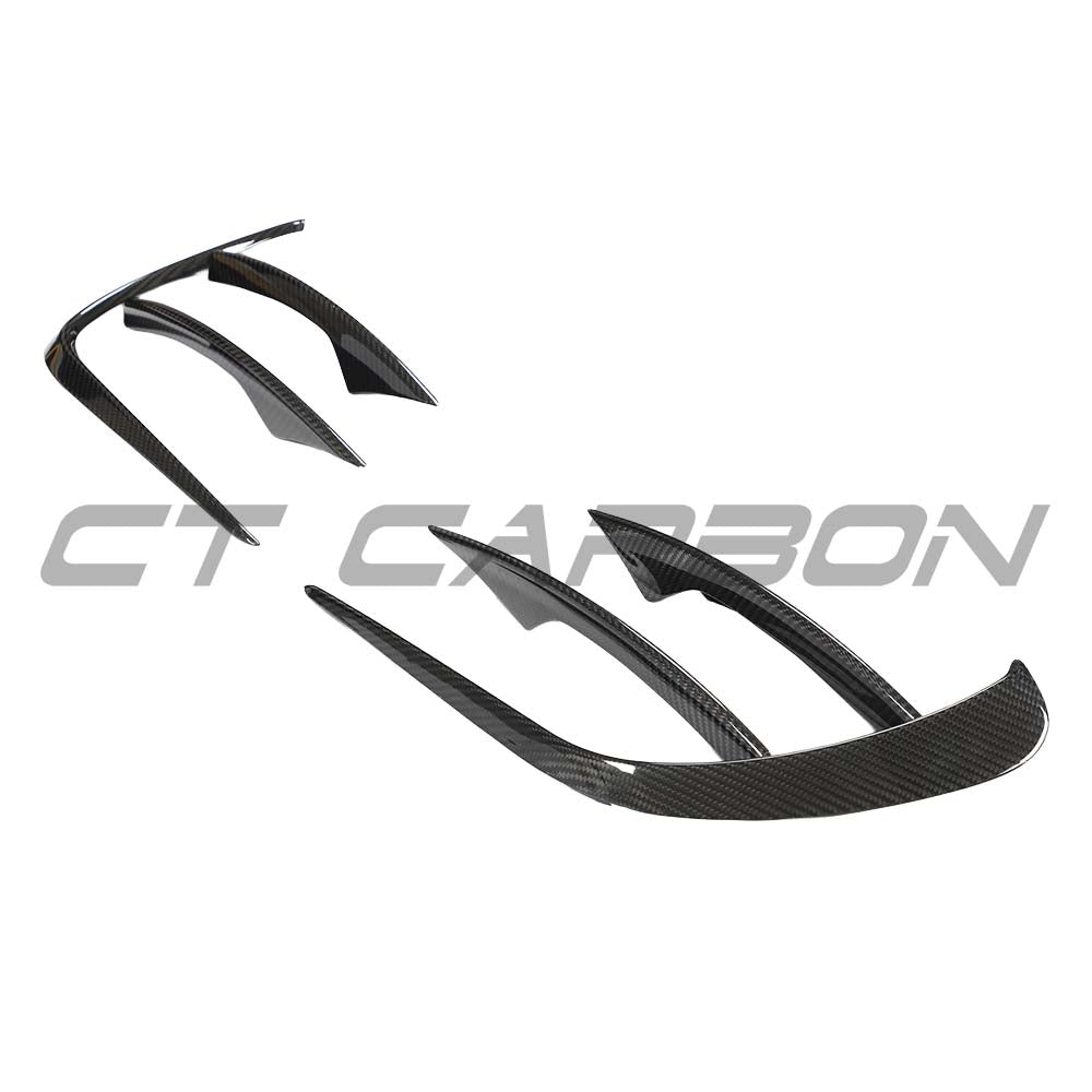 MERCEDES E-CLASS W213/S213 2021-2023 CARBON FIBRE CANARDS