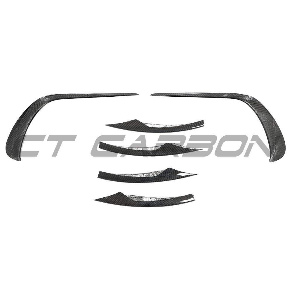 MERCEDES E-CLASS W213/S213 2021-2023 CARBON FIBRE CANARDS