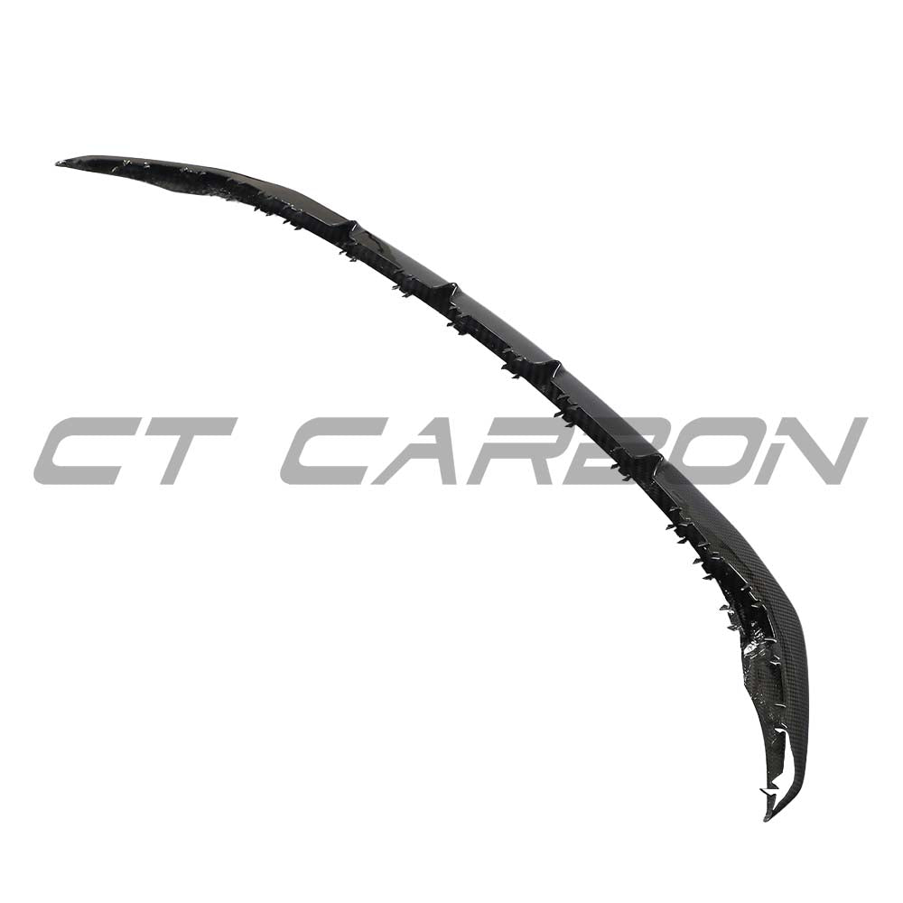 MERCEDES C-CLASS & C43 2020-2021 FACELIFT DRY CARBON FIBRE SPLITTER - V4