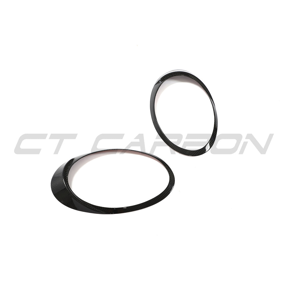PORSCHE 991 911 2012-2021 CARBON FIBRE HEADLIGHT EYEBROWS