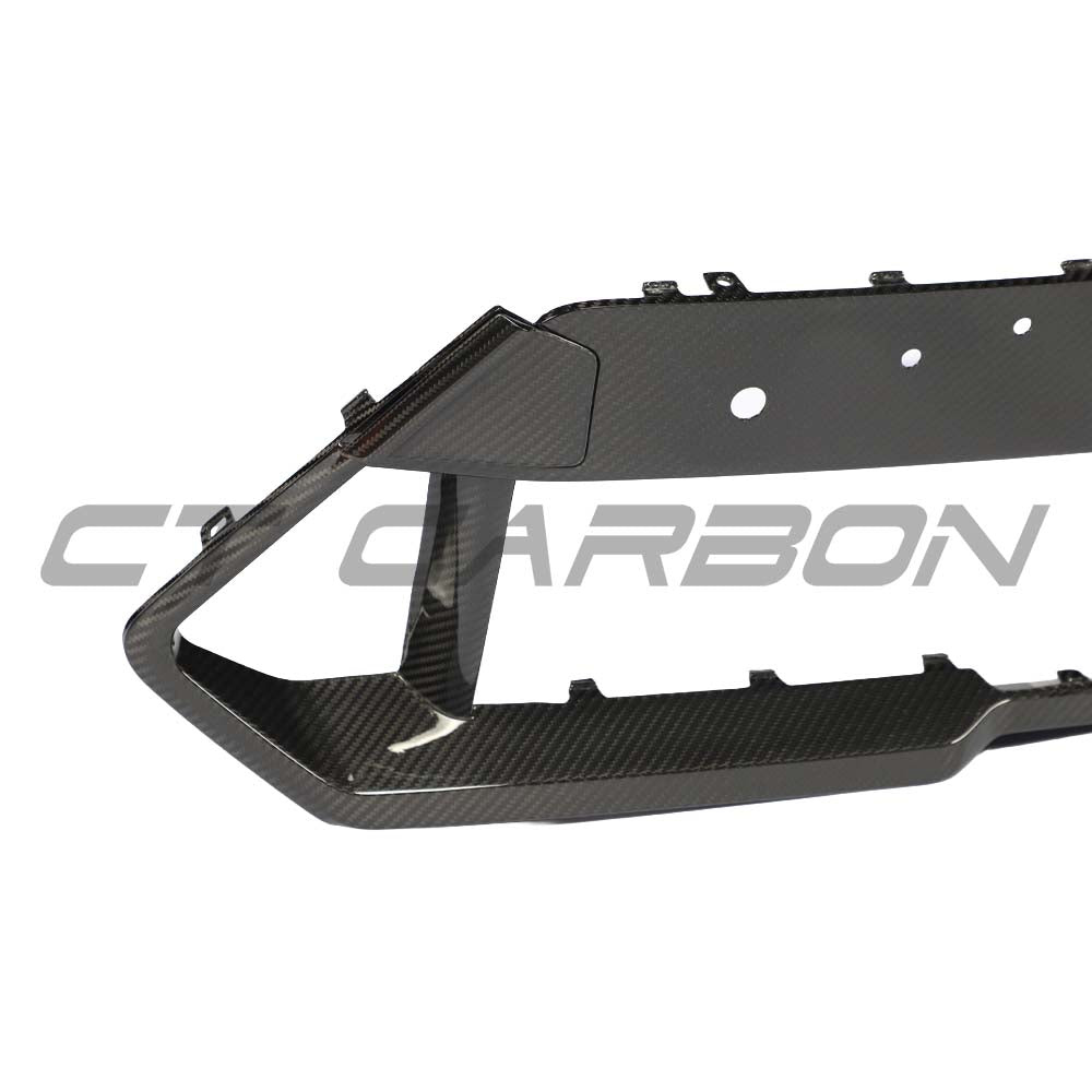 BMW F95 X5M/F96 X6M PRE-LCI 2020-2023 CARBON FIBRE LOWER GRILLE TRIM