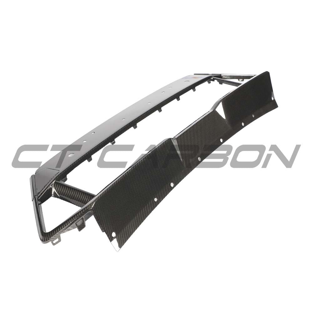 BMW F95 X5M/F96 X6M PRE-LCI 2020-2023 CARBON FIBRE LOWER GRILLE TRIM
