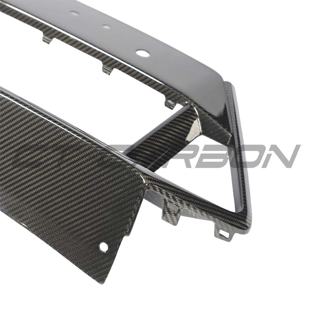 BMW F95 X5M/F96 X6M PRE-LCI 2020-2023 CARBON FIBRE LOWER GRILLE TRIM