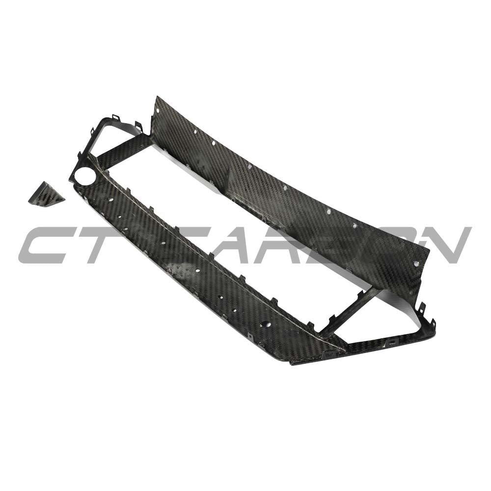 BMW F95 X5M/F96 X6M PRE-LCI 2020-2023 CARBON FIBRE LOWER GRILLE TRIM