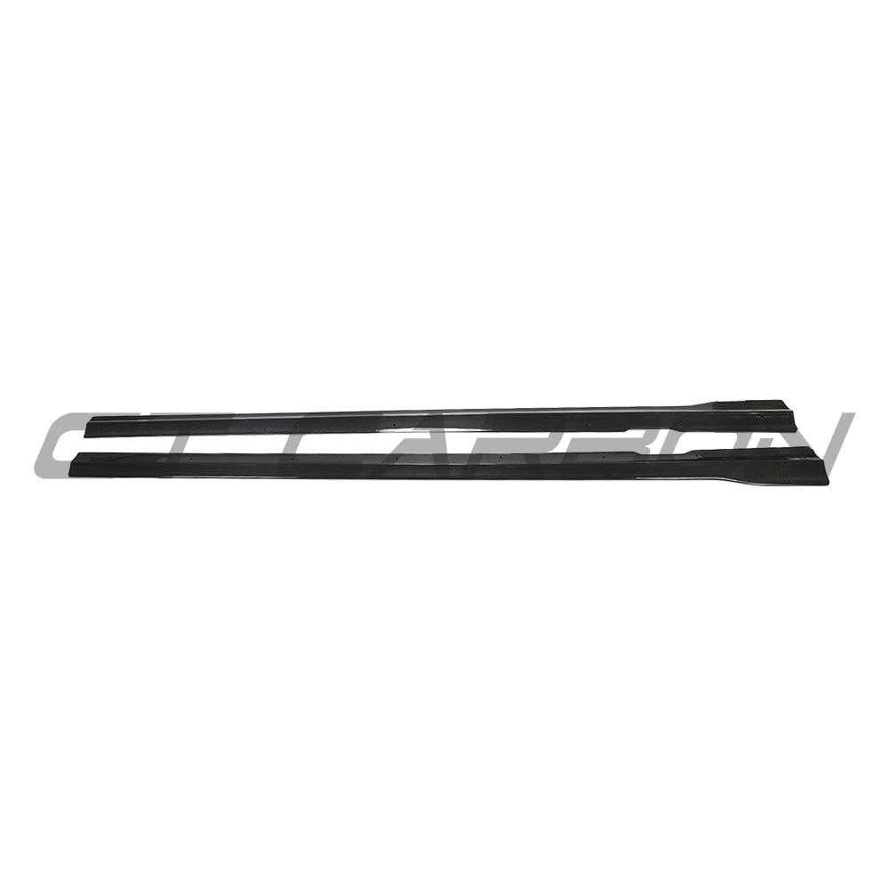 MERCEDES E-CLASS W213/S213 AMG (E43/E53/E63) 2016-2023 CARBON FIBRE SIDE SKIRTS