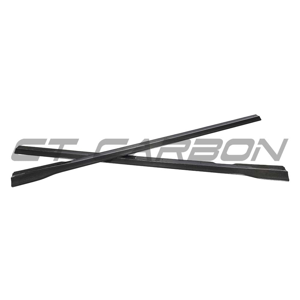 MERCEDES E-CLASS W213/S213 AMG (E43/E53/E63) 2016-2023 CARBON FIBRE SIDE SKIRTS