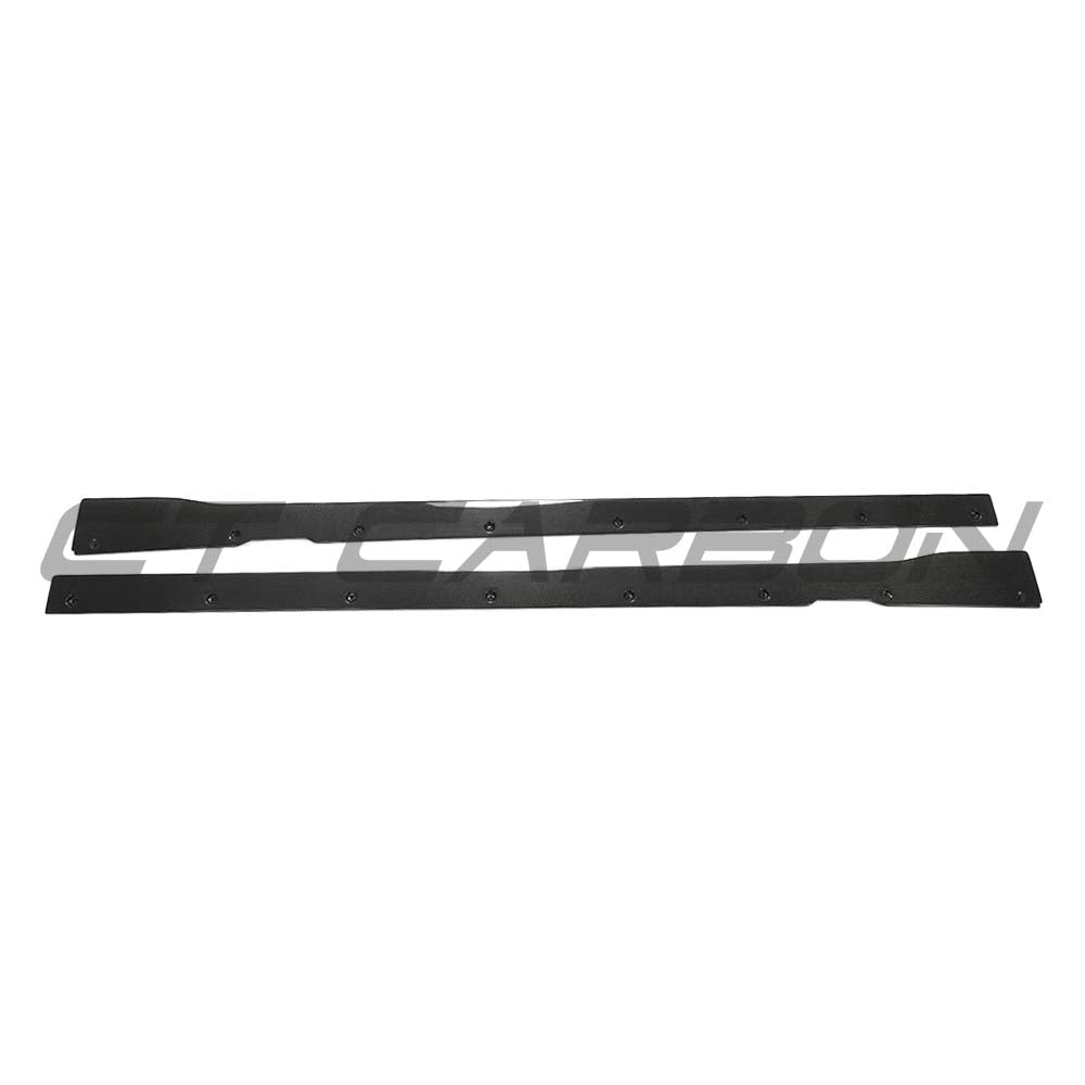 MERCEDES E-CLASS W213/S213 AMG (E43/E53/E63) 2016-2023 CARBON FIBRE SIDE SKIRTS