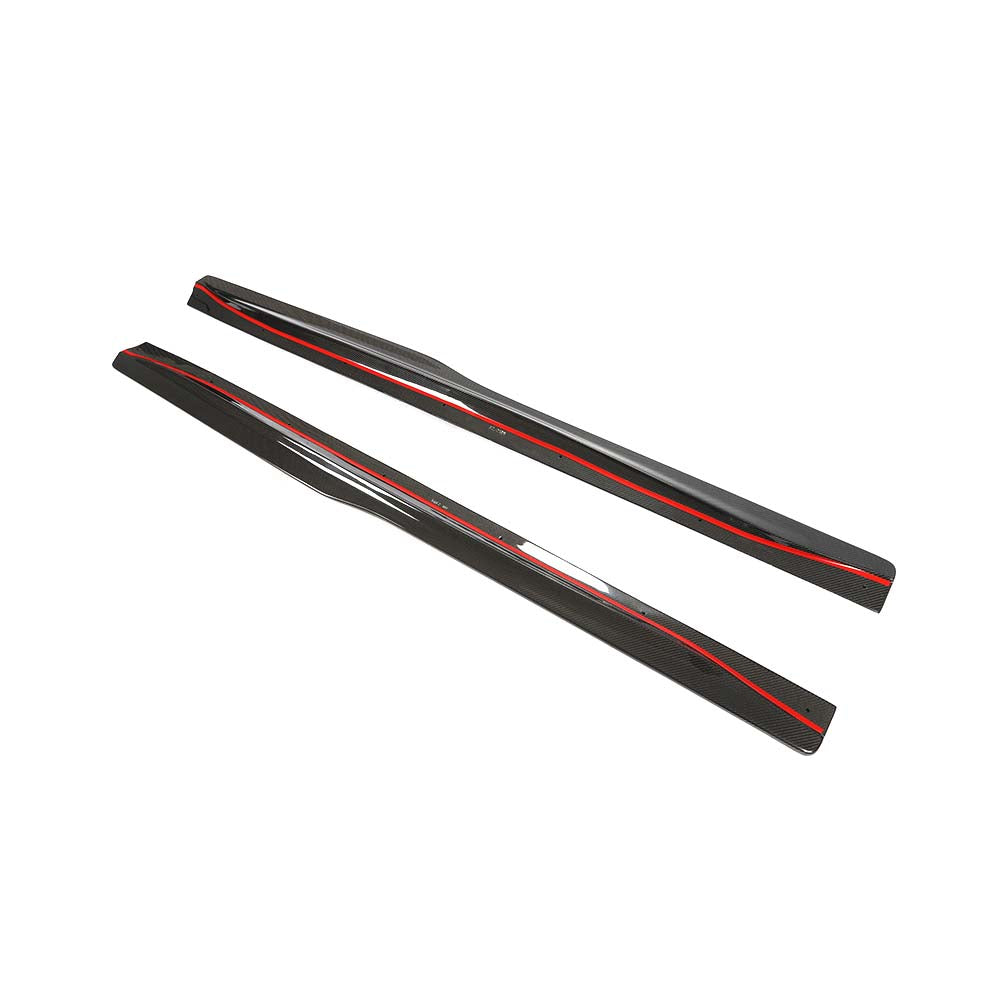 BMW F80 M3 2014-2020 CARBON FIBRE SIDE SKIRTS - V3