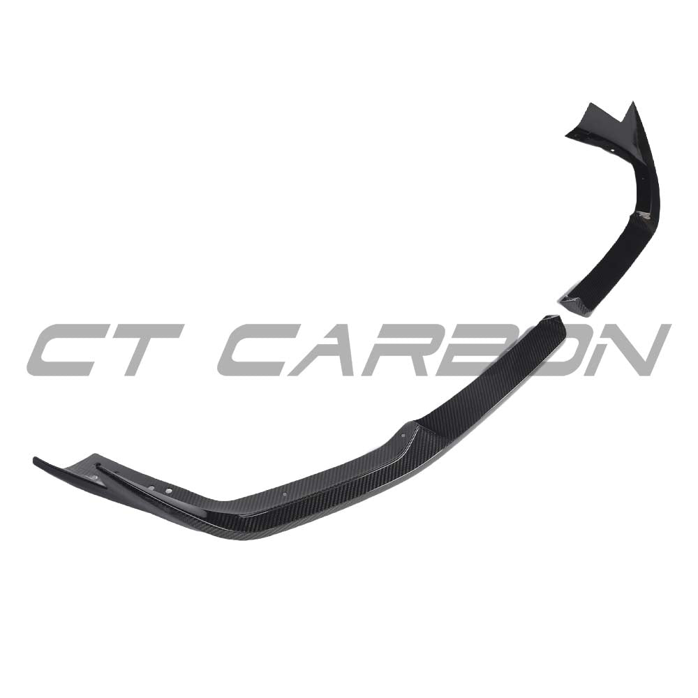 BMW F95 X5M/F96 X6M PRE-LCI 2020-2023 CARBON FIBRE SPLITTER - V1