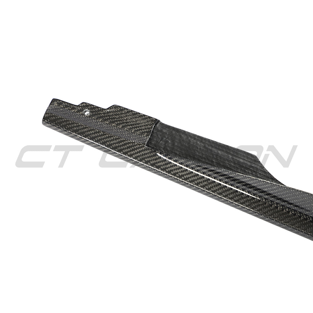VW GOLF MK8/MK8.5 R 2020+ CARBON FIBRE SIDE SKIRTS - V2