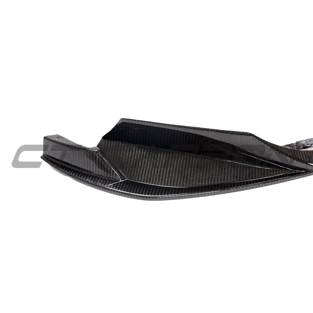 BMW M3/M4 G80/G81/G82/G83 CARBON FIBRE SPLITTER - V2 - CT CARBON