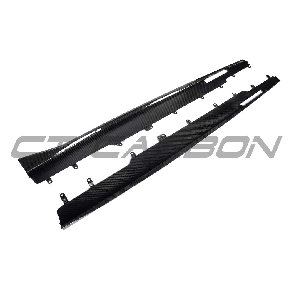 BMW X5/X5M & X6/X6M 2020+ CARBON FIBRE SIDE SKIRTS