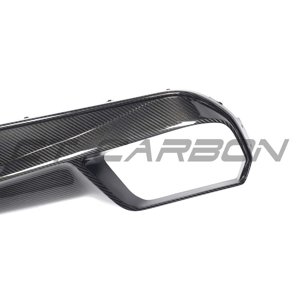 BMW F96 X6M 2020-2023 CARBON FIBRE DIFFUSER - V2