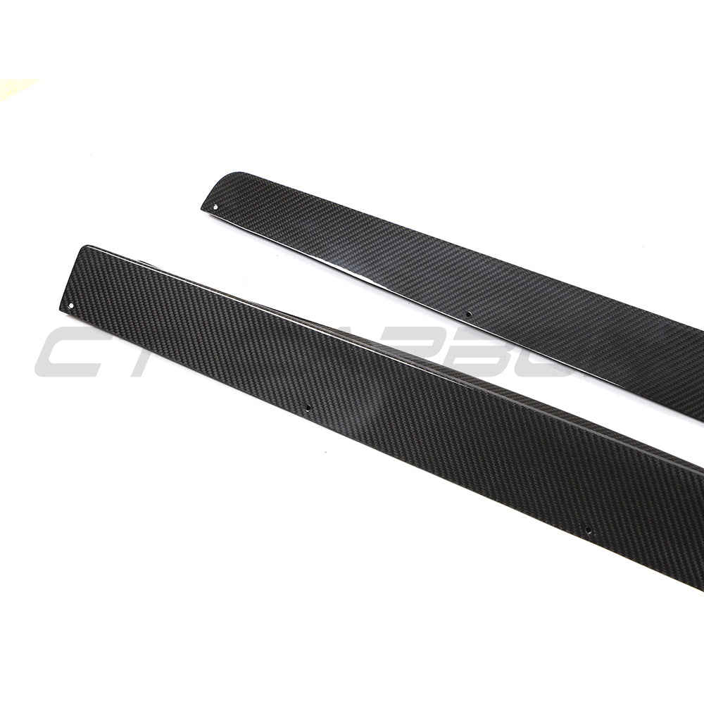 BMW 8 SERIES & M8 G15/F92 2019-2025 CARBON FIBRE SIDE SKIRTS - V1