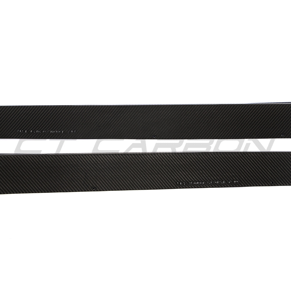 BMW 8 SERIES & M8 G15/F92 2019-2025 CARBON FIBRE SIDE SKIRTS - V1