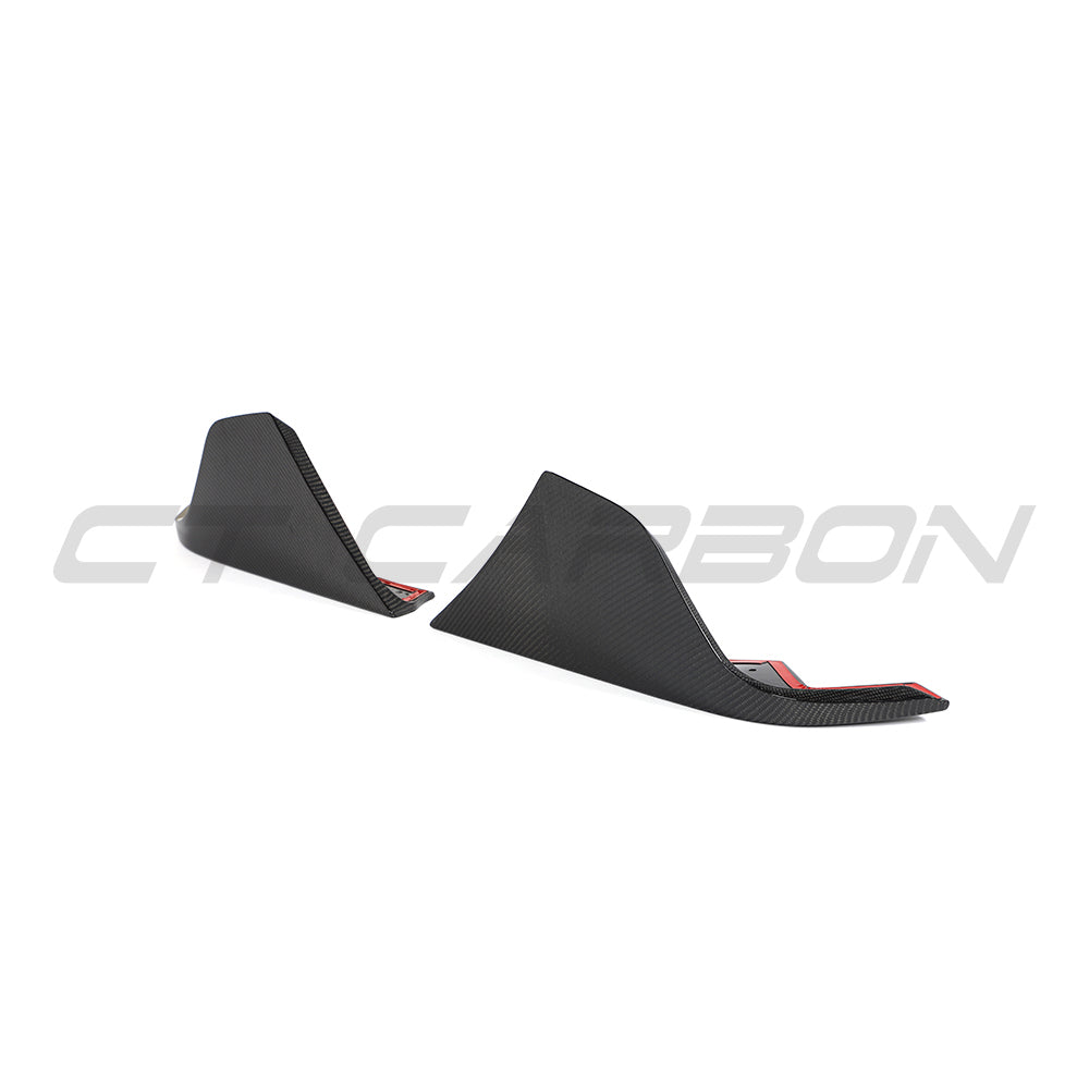 TOYOTA SUPRA 2019+ A90 CARBON FIBRE REAR BUMPER CORNERS