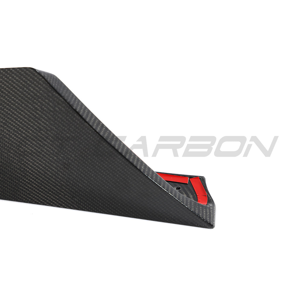 TOYOTA SUPRA 2019+ A90 CARBON FIBRE REAR BUMPER CORNERS