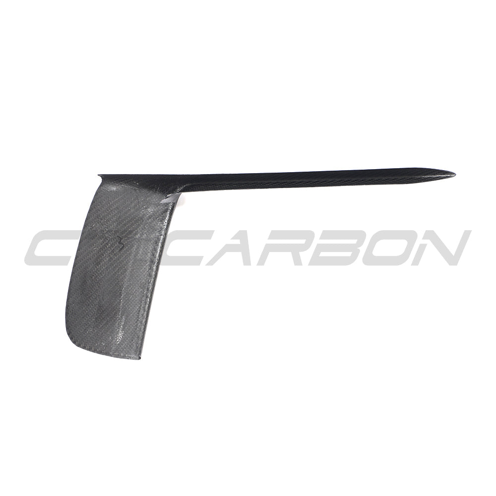 PORSCHE 911 991.2 GT3RS 2018-2020 CARBON FIBRE FRONT BUMPER TRIM COVERS