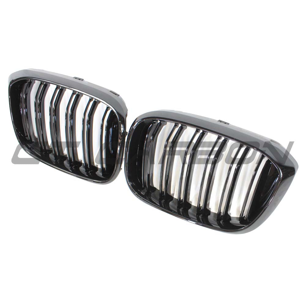 BMW G01 X3 2017-2021 DOUBLE SLAT BLACK GRILLES