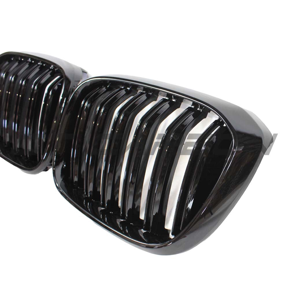 BMW G01 X3 2017-2021 DOUBLE SLAT BLACK GRILLES