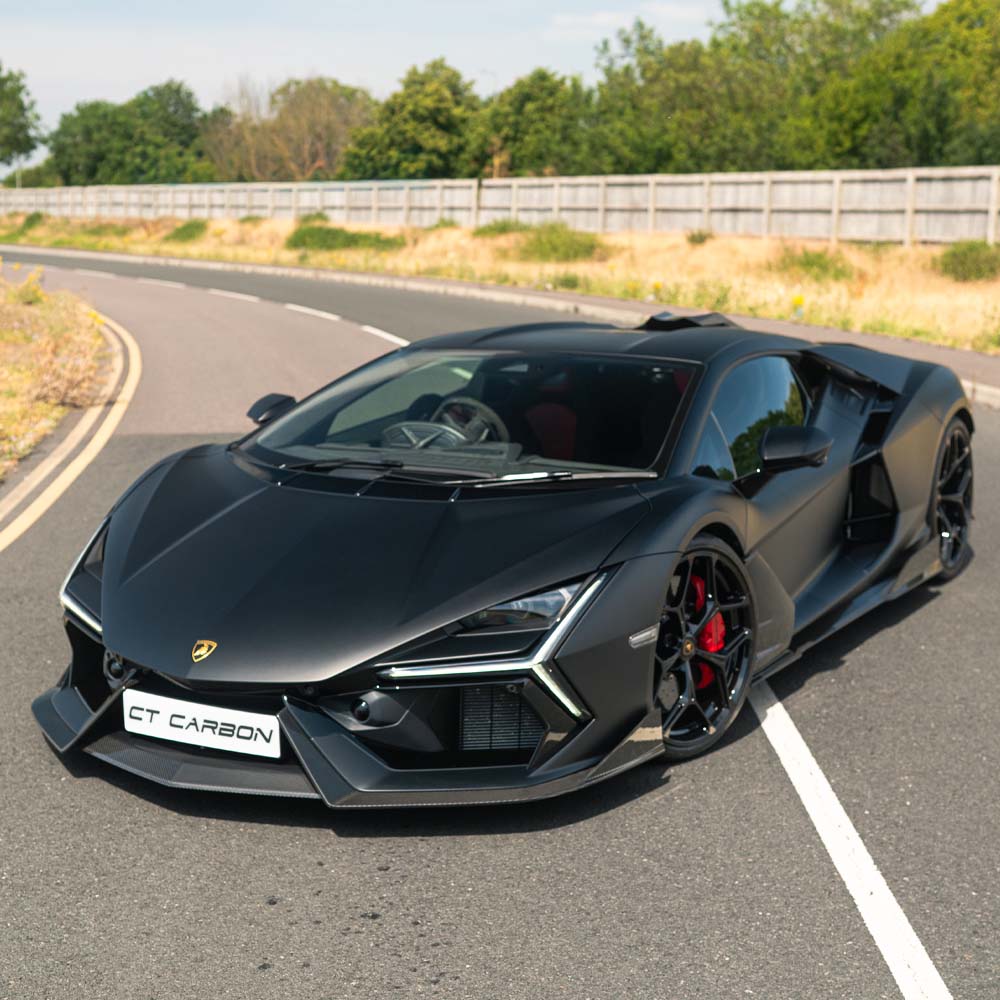 LAMBORGHINI REVUELTO CARBON FIBRE SIDE SKIRTS - CT DESIGN