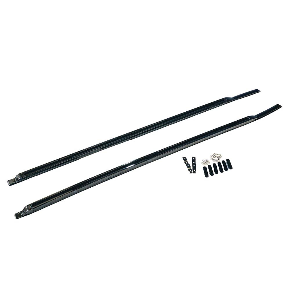 DEFENDER 110 L663 2020+ GLOSS BLACK ROOF RAILS