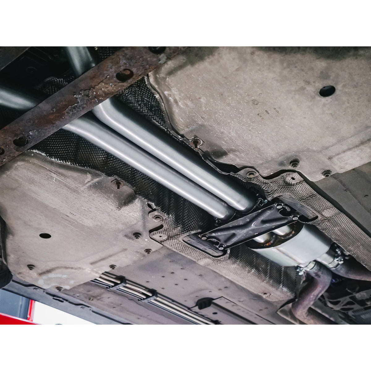 Jaguar F-Type V6 (14-20) Resonated Non-Valved Cat Back Performance Exhaust