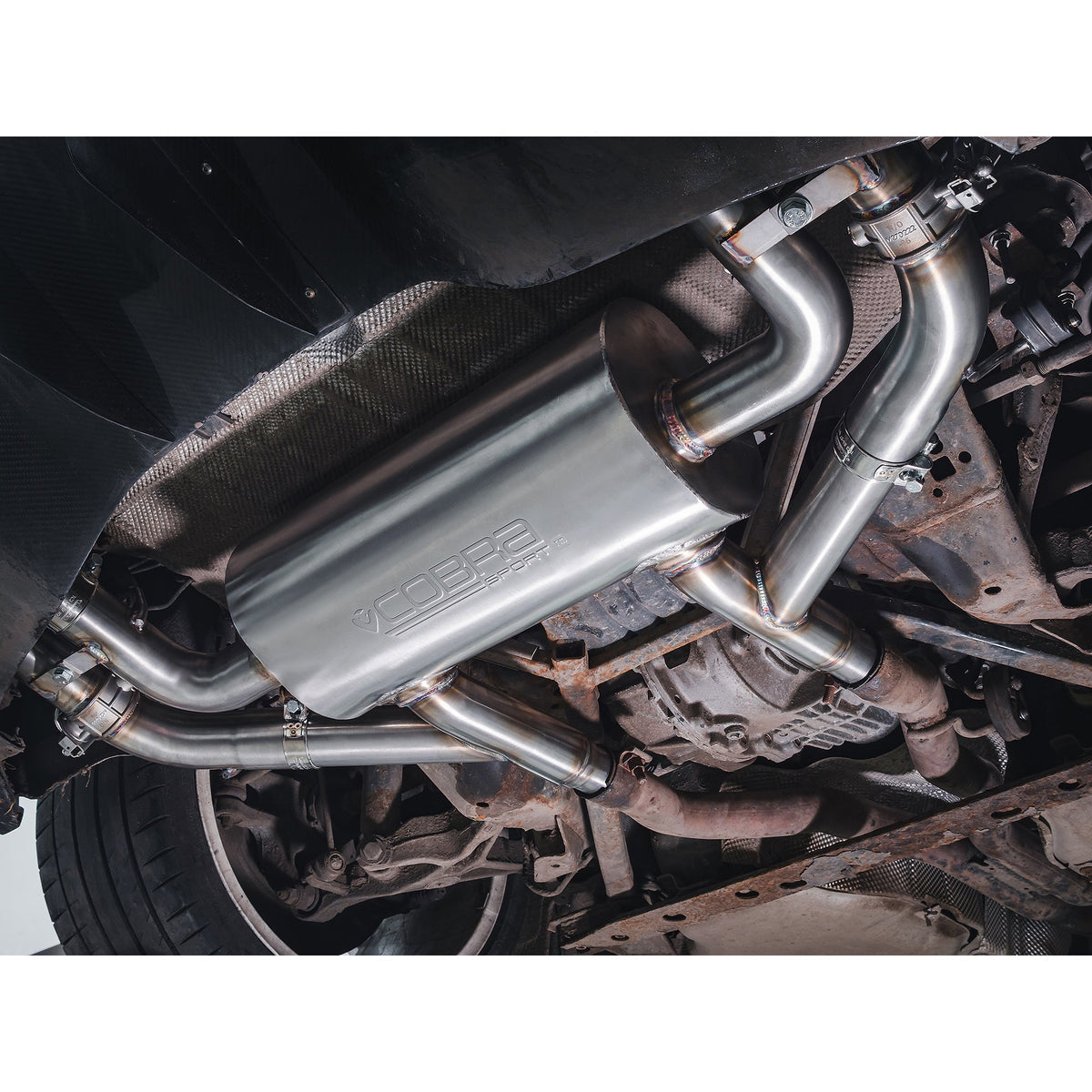Jaguar F-Type V8 (14-20) Non-Resonated Valved Cat Back Performance Exhaust