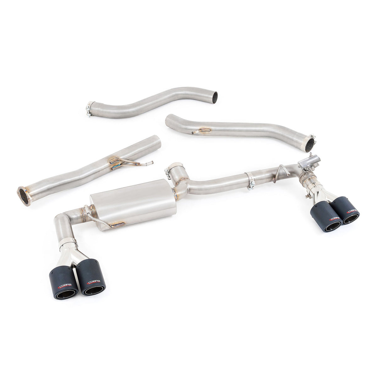 KIA Ceed GT (18-21 GPF Models) Valved Quad Exit GPF Back Performance Exhaust