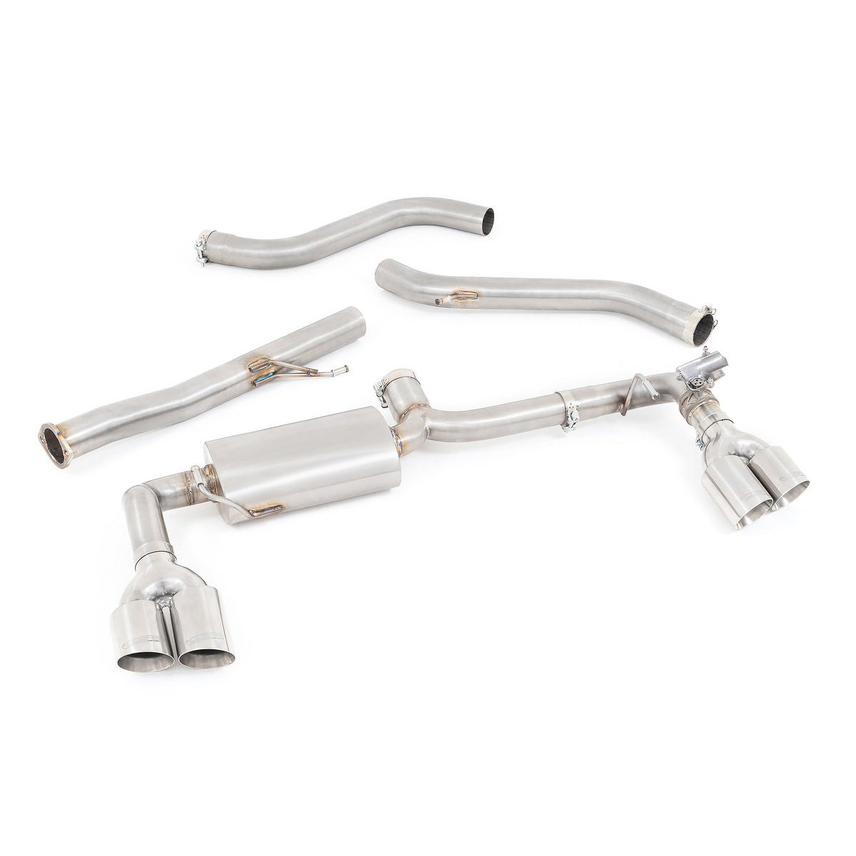 KIA Ceed GT (18-21 GPF Models) Valved Quad Exit GPF Back Performance Exhaust