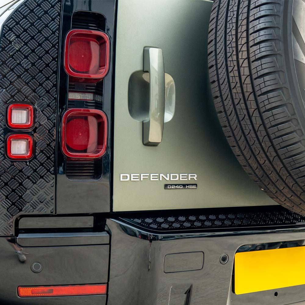 LAND ROVER DEFENDER L663 110 GLOSS BLACK ANTI SCRATCH TRIM SET